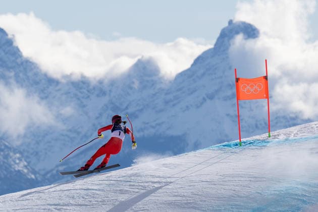 260208 Malorie Blanc of Switzerland competes in women s alpine skiing downhill during day 2 of the 2026 Winter Olympics on February 8, 2026 in Cortina. Photo: Joel Marklund BILDBYRAN kod JM JM0784 bbeng alpint alpine skiing Olympic Games, Olympische Spiele, Olympia, OS olympics winter olympics os ol olympiska spel vinter-os olympiske leker milano cortina 2026 milan cortina 2026 milano cortina 2026 olympic games milano cortina 2026 winter olympic games milano cortina-os milano cortina-ol vinter-ol störtlopp downhill dam *** 260208 Malorie Blanc of Switzerland competes in women s alpine skiing downhill during day 2 of the 2026 Winter Olympics on February 8, 2026 in Cortina Photo Joel Marklund BILDBYRAN kod JM JM0784 bbeng alpine alpine skiing olympic games olympics winter olympics os ol olympiska spel vinter os olympiske leker milano cortina 2026 milan cortina 2026 milano cortina 2026 olympic games milano cortina 2026 winter olympic games milano cortina os milano cortina ol vinter ol störtlopp downhill dam  Copyright: JOELxMARKLUND BB260208JM004