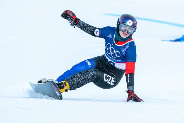 XXV Winter Olympic Games, Olympische Spiele, Olympia, OS Snowboarding - Women s Parallel Giant Slalom,Qualification, February 8, 2026, Livigno. Zuzana Maderova from Czechia. (CTKxPhoto DavidxTanecek) CTKPhotoP2026020802182  CTKPhotoP2026020802182