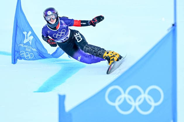 XXV Winter Olympic Games, Olympische Spiele, Olympia, OS Snowboarding - Women s Parallel Giant Slalom,Qualification, February 8, 2026, Livigno. Zuzana Maderova from Czechia. (CTKxPhoto DavidxTanecek) CTKPhotoP2026020802185  CTKPhotoP2026020802185
