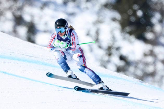 OLYMPICS - Winter Olympic Games, Olympische Spiele, Olympia, OS Milano Cortina 2026 CORTINA D AMPEZZO,ITALY,08.FEB.26 - OLYMPICS, ALPINE SKIING - Winter Olympic Games Milano Cortina 2026, downhill, women. Image shows Kajsa Vickhoff Lie (NOR).  GEPAxpictures xMaticxKlansek