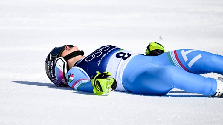 OLYMPICS - Winter Olympic Games, Olympische Spiele, Olympia, OS Milano Cortina 2026 CORTINA D AMPEZZO,ITALY,08.FEB.26 - OLYMPICS, ALPINE SKIING - Winter Olympic Games Milano Cortina 2026, downhill, women. Image shows Laura Pirovano (ITA).  GEPAxpictures xAlexanderxSolc