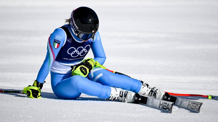 OLYMPICS - Winter Olympic Games, Olympische Spiele, Olympia, OS Milano Cortina 2026 CORTINA D AMPEZZO,ITALY,08.FEB.26 - OLYMPICS, ALPINE SKIING - Winter Olympic Games Milano Cortina 2026, downhill, women. Image shows Laura Pirovano (ITA).  GEPAxpictures xAlexanderxSolc