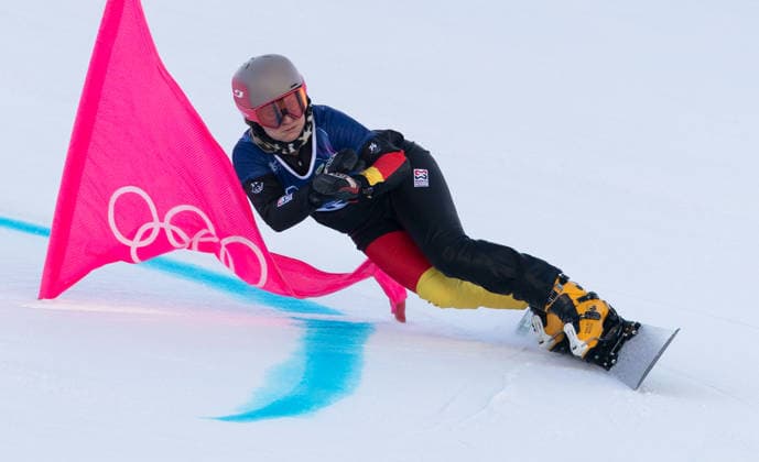 OLYMPICS - Winter Olympic Games, Olympische Spiele, Olympia, OS Milano Cortina 2026 LIVIGNO,ITALY,08.FEB.26 - OLYMPICS, SNOWBOARD - Winter Olympic Games Milano Cortina 2026, Parallel Giant Slalom, Ramona Theresia Hofmeister (GER). qualification, women, men. Image shows  GEPAxpictures xWolfgangxGrebien