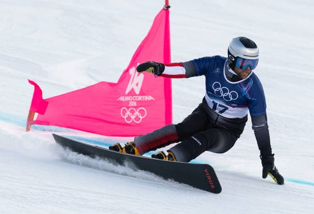 OLYMPICS - Winter Olympic Games, Olympische Spiele, Olympia, OS Milano Cortina 2026 LIVIGNO,ITALY,08.FEB.26 - OLYMPICS, SNOWBOARD - Winter Olympic Games Milano Cortina 2026, Parallel Giant Slalom, Benjamin Karl (AUT). qualification, women, men. Image shows  GEPAxpictures xWolfgangxGrebien