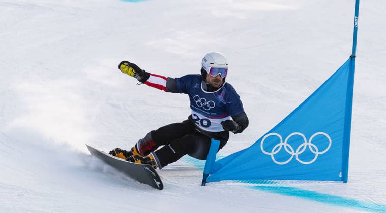 OLYMPICS - Winter Olympic Games, Olympische Spiele, Olympia, OS Milano Cortina 2026 LIVIGNO,ITALY,08.FEB.26 - OLYMPICS, SNOWBOARD - Winter Olympic Games Milano Cortina 2026, Parallel Giant Slalom, Alexander Payer (AUT). qualification, women, men. Image shows  GEPAxpictures xWolfgangxGrebien