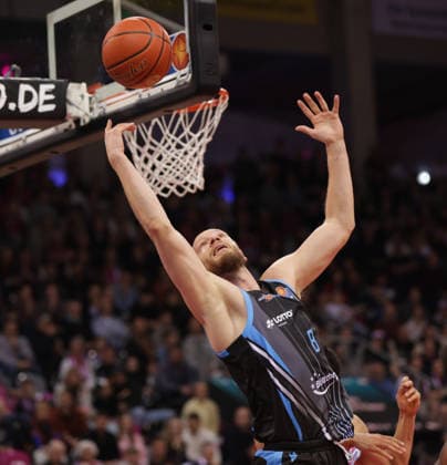 Robin Christen (Jena), Telekom Baskets Bonn vs Science City Jena, easyCredit BBL, Matchday 19, Telekom Dome Bonn, 7 February 2026.