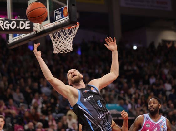 Robin Christen (Jena), Telekom Baskets Bonn vs Science City Jena, easyCredit BBL, Matchday 19, Telekom Dome Bonn, 7 February 2026.