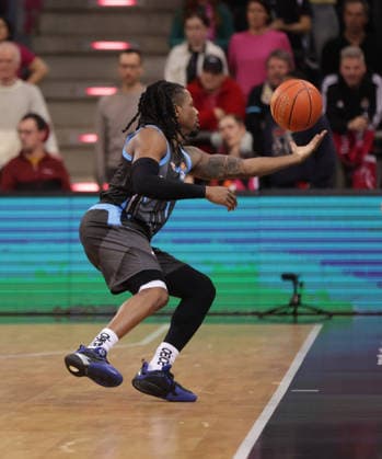 Uchenna Iroegbu (Jena), Telekom Baskets Bonn vs Science City Jena, easyCredit BBL, Matchday 19, Telekom Dome Bonn, 7 February 2026.