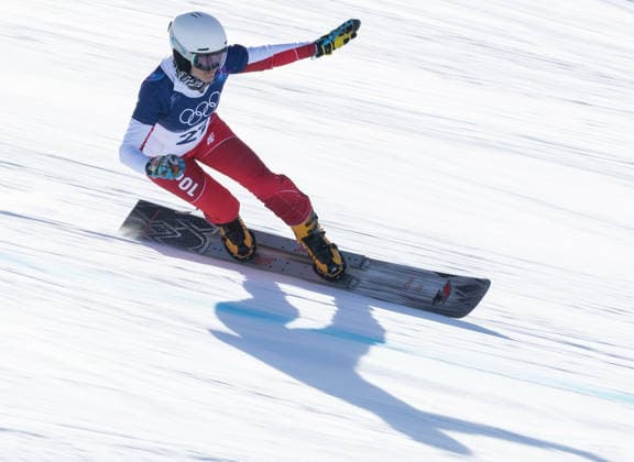 OLYMPICS - Winter Olympic Games, Olympische Spiele, Olympia, OS Milano Cortina 2026 LIVIGNO,ITALY,08.FEB.26 - OLYMPICS, SNOWBOARD - Winter Olympic Games Milano Cortina 2026, Parallel Giant Slalom, Aleksandra Krol-Walas (POL). qualification, women, men. Image shows  GEPAxpictures xWolfgangxGrebien