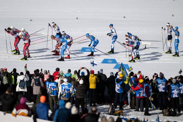 260208 The start of the men s 20 km cross-country skiing skiathlon during day 2 of the 2026 Winter Olympics on February 8, 2026 in Val di Fiemme. Photo: Maxim Thore BILDBYRAN kod MT MT0964 skidor cross-country skiing langrenn Olympic Games, Olympische Spiele, Olympia, OS olympics winter olympics os ol olympiska spel vinter-os olympiske leker milano cortina 2026 milan cortina 2026 milano cortina 2026 olympic games milano cortina 2026 winter olympic games milano cortina-os milano cortina-ol vinter-ol 2 bbeng herr skiathlon *** 260208 The start of the men s 20 km cross country skiing skiathlon during day 2 of the 2026 Winter Olympics on February 8, 2026 in Val di Fiemme Photo Maxim Thore BILDBYRAN kod MT MT0964 skidor cross country skiing langrenn olympic games olympics winter olympics os ol olympiska spel vinter os olympiske leker milano cortina 2026 milan cortina 2026 milano cortina 2026 olympic games milano cortina 2026 winter olympic games milano cortina os milano cortina ol vinter ol 2 bbeng herr skiathlon  Copyright: MAXIMxTHORE BB260208MT004