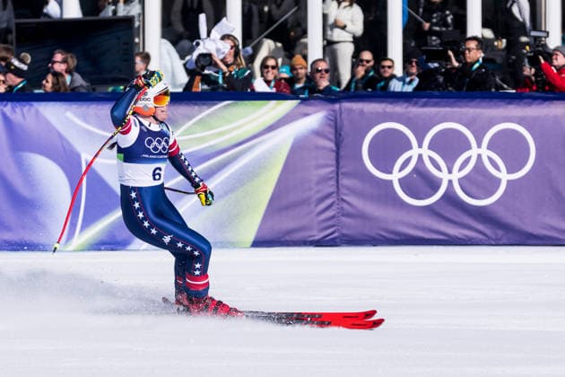 CORTINA, ITALY - FEBRUARY 8: Breezy Johnson (USA) during the Alpine Skiing Women™s Downhill at the Milano Cortina 2026 Olympics at Tofane Alpine Skiing Centre on day 3 of the Milano Cortina 2026 Olympics on February 8, 2026 in Cortina, Italy. Editorial use only. Venezia Italy Copyright: xSteffiexWunderlx