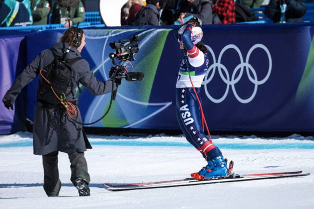 Jacqueline Wiles (USA) during the Olympic Winter games, Winterspiele,Spiele, Summer games Milano-Cortina 2026, Alpine Skiing Women s Downhill on February 08, 2026 at Tofane Alpine Skiing Centre in Cortina d Ampezzo, Italy  Copyright: xLucianoxMariaxBisi IPAxSportx xipa-agency.netx xx IPA_71123034 IPA_Agency_IPA71123034