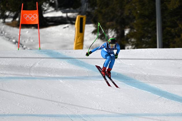 Cortina d Ampezzo, Italy, February 08th 2026. Sofia Goggia of Italy in action during the Alpine Skiing Womens Downhill race of the Olympic Winter games, Winterspiele,Spiele, Summer games 2026 in Cortina d Ampezzo, Italy. (Photo by Igor Kupljenik Sports Press Photo)  Copyright: xIgorxKupljenikx xSPPx Sportspressphoto_SPR89990