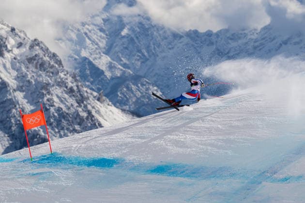 260208 Camille Cerutti of France competes in women s alpine skiing downhill during day 2 of the 2026 Winter Olympics on February 8, 2026 in Cortina. Photo: Joel Marklund BILDBYRAN kod JM JM0784 bbeng alpint alpine skiing Olympic Games, Olympische Spiele, Olympia, OS olympics winter olympics os ol olympiska spel vinter-os olympiske leker milano cortina 2026 milan cortina 2026 milano cortina 2026 olympic games milano cortina 2026 winter olympic games milano cortina-os milano cortina-ol vinter-ol störtlopp downhill dam *** 260208 Camille Cerutti of France competes in women s alpine skiing downhill during day 2 of the 2026 Winter Olympics on February 8, 2026 in Cortina Photo Joel Marklund BILDBYRAN kod JM JM0784 bbeng alpine alpine skiing olympic games olympics winter olympics os ol olympiska spel vinter os olympiske leker milano cortina 2026 milan cortina 2026 milano cortina 2026 olympic games milano cortina 2026 winter olympic games milano cortina os milano cortina ol vinter ol störtlopp downhill dam  Copyright: JOELxMARKLUND BB260208JM043