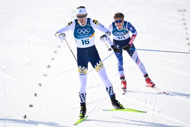 VAL DI FIEMME, ITALIEN 20260208 Sveriges William Poromaa vid malgangen i herrarnas skiathlon 10+10 km under vinter-OS i Val di Fiemme, Italien. VAL DI FIEMME ITALIEN x10430x *** VAL DI FIEMME, ITALY 20260208 Swedens William Poromaa at the start of the mens skiathlon 10 10 km during the Winter Olympics in Val di Fiemme, Italy VAL DI FIEMME ITALY x10430x  Copyright: xChristinexOlsson TTx OS 2026 SKIDOR