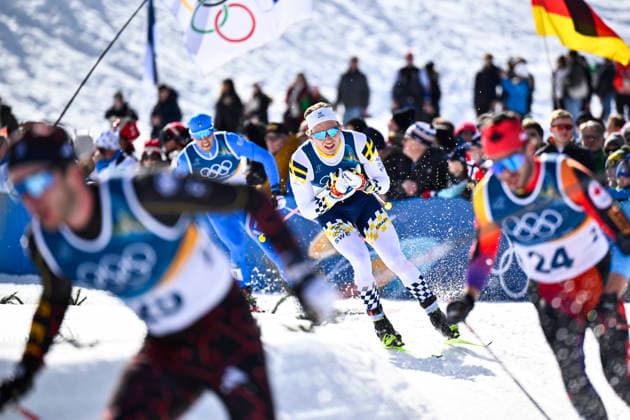 VAL DI FIEMME, ITALY 20260208 Sweden s Gustaf Berglund in the men s skiathlon 10+10 km during the Winter Olympics in Val di Fiemme, Italy. VAL DI FIEMME ITALY x10430x *** VAL DI FIEMME, ITALY 20260208 Sweden s Gustaf Berglund in the men s skiathlon 10 10 km during the Winter Olympics in Val di Fiemme, Italy VAL DI FIEMME ITALY x10430x  Copyright: xChristinexOlsson TTx OLYMPICS 2026 SKIING