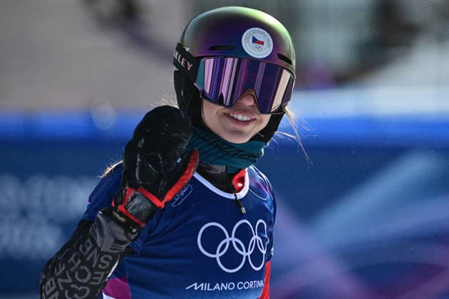 XXV Winter Olympic Games, Olympische Spiele, Olympia, OS Snowboarding - Women s Parallel Giant Slalom,Qualification, February 8, 2026, Livigno. Zuzana Maderova from Czechia. (CTKxPhoto DavidxTanecek) CTKPhotoP2026020803166  CTKPhotoP2026020803166