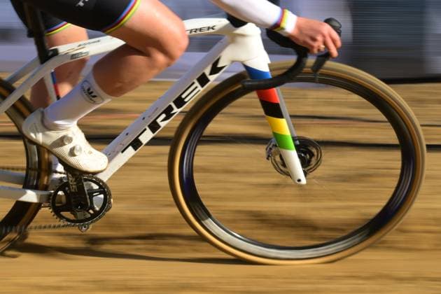 Dutch Lucinda Brand pictured in action during the women s Elite race of the Krawatencross cyclocross in Lille, the seventh stage (out of 8) in the X2O Badkamers Trofee competition, on Sunday 08 February 2026. DAVIDxPINTENS  x161946508x