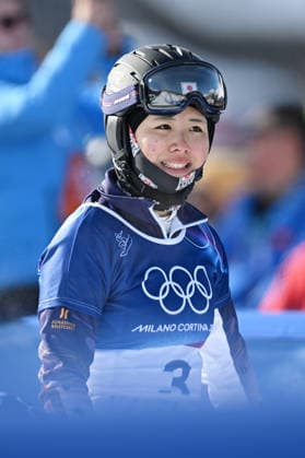 Tsubaki Miki (JPN), FEBRUARY 8, 2026 - Snowboarding : Women s Parallel Giant Slalom Quarter-final during the Milano Cortina 2026 Olympic Winter games, Winterspiele,Spiele, Summer games at Livigno Snow Park in Livigno, Italy.  aflo_318940247