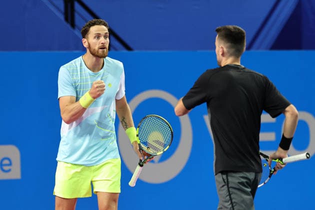 TENNIS : Finale Open Occitanie ATP, Tennis Herren 250 - 08 02 2026 Albano OLIVETTI (FRA) lors de la finale doubles du tournoi Open Occitanie ATP 250 a la Sud de France Arena de Montpellier, le 8 fevrier 2026. MontpellierFrance  Copyright: xValentinaxClaretx