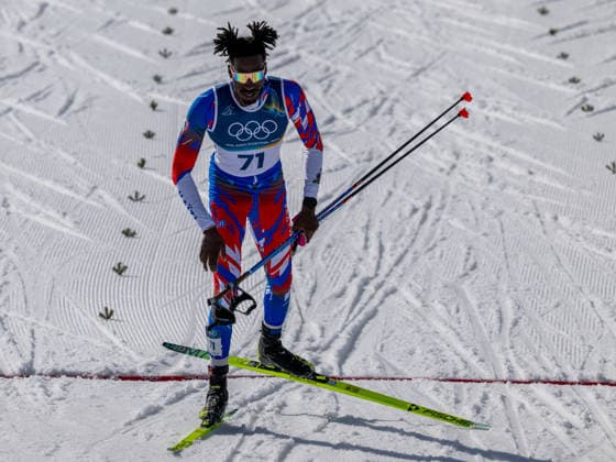 OLYMPICS - Winter Olympic Games, Olympische Spiele, Olympia, OS Milano Cortina 2026 VAL DI FIEMME,ITALY,08.FEB.26 - OLYMPICS, CROSS COUNTRY SKIING - Winter Olympic Games Milano Cortina 2026, 10km, 10km Skiathlon, men. Image shows Stevenson Savart (HAI).  GEPAxpictures xOliverxLerch
