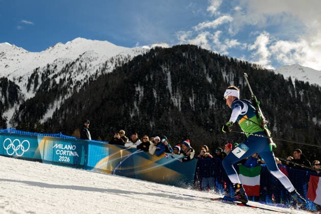 260208 Tero Seppälä of Finland competes in biathlon mixed relay during day 2 of the 2026 Winter Olympics on February 8, 2026 in Anterselva. Photo: Mathias Bergeld BILDBYRAN kod MB MB1316 skidskytte biathlon skiskyting Olympic Games, Olympische Spiele, Olympia, OS olympics winter olympics os ol olympiska spel vinter-os olympiske leker milano cortina 2026 milan cortina 2026 milano cortina 2026 olympic games milano cortina 2026 winter olympic games milano cortina-os milano cortina-ol vinter-ol 2 bbeng mixed relay stafett mixedstafett *** 260208 Tero Seppälä of Finland competes in biathlon mixed relay during day 2 of the 2026 Winter Olympics on February 8, 2026 in Anterselva Photo Mathias Bergeld BILDBYRAN code MB MB1316 biathlon biathlon biathlon olympic games olympics olympics winter olympics os ol olympiska spel vinter os olympiske leker milano cortina 2026 milan cortina 2026 milano cortina 2026 olympic games milano cortina 2026 winter olympic games milano cortina os milano cortina ol vinter ol 2 bbeng mixed relay relay mixedstafett  Copyright: MATHIASxBERGELD BB260208MB036