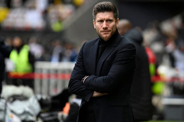 FOOTBALL : OGC Nice VS AS Monaco - Ligue 1 McDonald s - 08 02 2026 SÃ bastien Pocognoli (coach AS Monaco) - Ligue 1 McDonald smatch between OGC Nice and AS Monaco on February 8, 2026 at the Allianz Riviera Stadium in Nice. NiceFrance  Copyright: xWilliamxCannarellax