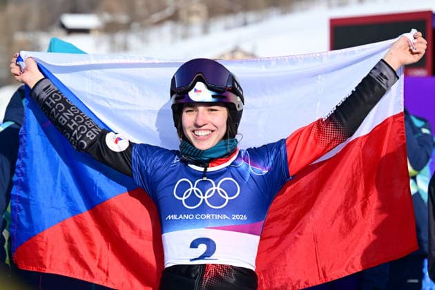 XXV Winter Olympic Games, Olympische Spiele, Olympia, OS Snowboarding - Women s Parallel Giant Slalom,Finals, February 8, 2026, Livigno. Zuzana Maderova from Czechia won the race. (CTKxPhoto DavidxTanecek) CTKPhotoP2026020804118  CTKPhotoP2026020804118