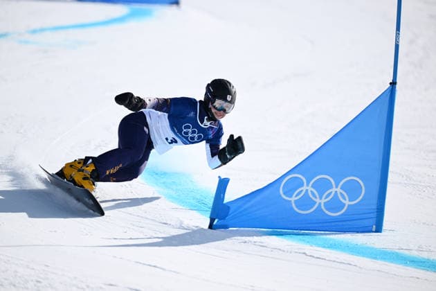 Tsubaki Miki (JPN), FEBRUARY 8, 2026 - Snowboarding : Women s Parallel Giant Slalom 1 8 Final during the Milano Cortina 2026 Olympic Winter games, Winterspiele,Spiele, Summer games at Livigno Snow Park in Livigno, Italy.  aflo_318944420