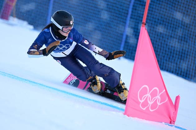 Tomoka Takeuchi (JPN), FEBRUARY 8, 2026 - Snowboarding : Women s Parallel Giant Slalom Qualification during the Milano Cortina 2026 Olympic Winter games, Winterspiele,Spiele, Summer games at Livigno Snow Park in Livigno, Italy.  aflo_318945054