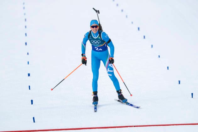 OLYMPICS - Winter Olympic Games, Olympische Spiele, Olympia, OS Milano Cortina 2026 ANTHOLZ,ITALY,08.FEB.26 - OLYMPICS, BIATHLON - Winter Olympic Games Milano Cortina 2026, mixed relay, 4x6km. Image shows Lisa Vittozzi (ITA)  GEPAxpictures xMatthiasxTrinkl