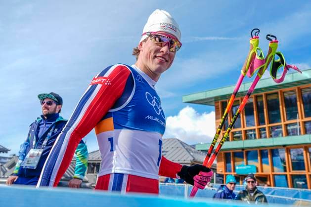 Winter Olympics in Milan Cortina 2026 Val di Fiemme, Italy 20260208. Johannes Hosflot Klaebo from Norway after the men s cross-country 20 km Skiathlon at Lago di Tesero during the Winter Olympics in Milano Cortina 2026. Photo: Lise Aserud NTB Val di Fiemme Italy EDITORIAL USE ONLY. RESTRICTED USE FOR BETTING COMPANIES Ref:_SPOuPcuP-nCg5Q.jpg *** Winter Olympics in Milan Cortina 2026 Val di Fiemme, Italy 20260208 Johannes Hosflot Klaebo from Norway after the men s cross country 20 km Skiathlon at Lago di Tesero during the Winter Olympics in Milano Cortina 2026 Photo Lise Aserud NTB Val di Fiemme Italy EDITORIAL USE ONLY RESTRICTED USE FOR BETTING COMPANIES  Copyright: xLisexAserudx xNTBx