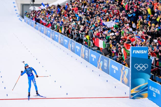 260208 Lisa Vittozzi of Italy competes in biathlon mixed relay during day 2 of the 2026 Winter Olympics on February 8, 2026 in Anterselva. Photo: Mathias Bergeld BILDBYRAN kod MB MB1316 skidskytte biathlon skiskyting Olympic Games, Olympische Spiele, Olympia, OS olympics winter olympics os ol olympiska spel vinter-os olympiske leker milano cortina 2026 milan cortina 2026 milano cortina 2026 olympic games milano cortina 2026 winter olympic games milano cortina-os milano cortina-ol vinter-ol 2 bbeng mixed relay stafett mixedstafett italien jubel *** 260208 Lisa Vittozzi of Italy competes in biathlon mixed relay during day 2 of the 2026 Winter Olympics on February 8, 2026 in Anterselva Photo Mathias Bergeld BILDBYRAN code MB MB1316 biathlon biathlon biathlon olympic games olympics olympics winter olympics os ol olympiska spel vinter os olympiske leker milano cortina 2026 milan cortina 2026 milano cortina 2026 olympic games milano cortina 2026 winter olympic games milano cortina os milano cortina ol vinter ol 2 bbeng mixed relay relay mixedstafett italien jubel  Copyright: MATHIASxBERGELD BB260208MB053