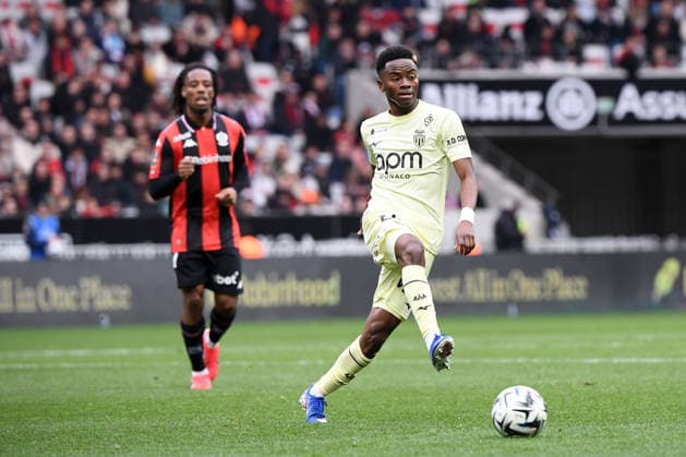 OGC Nice v AS Monaco FC - Ligue 1 McDonald s 2025 2026 24 Simon ADINGRA (asm) during the Ligue 1 McDonald s match between OGC Nice and AS Monaco FC at Allianz Riviera on February 8, 2026 in Nice, France. Nice France  Copyright: xFEPx 776348278