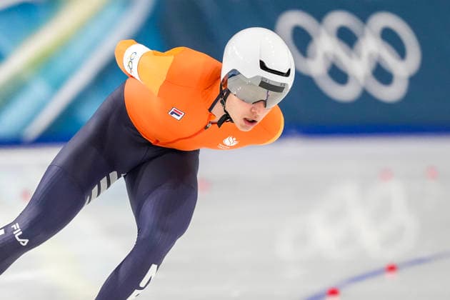 2026-02-08 - Milano Cortina 2026 Winter Olympics 5000m Men MILAN, ITALY - FEBRUARY 8: Marcel Bosker of Netherlands during the 5000m Men on day 3 of the Milano Cortina 2026 Winter Olympics at the Milano Speed skating, Eisschnelllauf Arena on February 8, 2026 in Milan, Italy Milan Milano Speed Skating Arena Italy Content not available for redistribution in The Netherlands directly or indirectly through any third parties. Copyright: xAndrexWeeningx