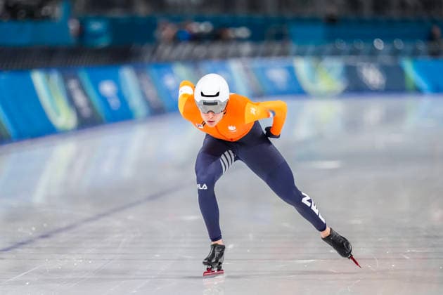 2026-02-08 - Milano Cortina 2026 Winter Olympics 5000m Men MILAN, ITALY - FEBRUARY 8: Marcel Bosker of Netherlands during the 5000m Men on day 3 of the Milano Cortina 2026 Winter Olympics at the Milano Speed skating, Eisschnelllauf Arena on February 8, 2026 in Milan, Italy Milan Milano Speed Skating Arena Italy Content not available for redistribution in The Netherlands directly or indirectly through any third parties. Copyright: xAndrexWeeningx
