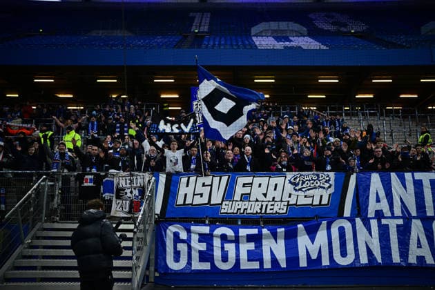 Fußball I Frauen I Saison 2025-2026 I Bundesliga I 17. Spieltag I Hamburger SV - RB Leipzig I 08.02.2026 Fans Hamburger SV Frauen Hamburg Volkspark, Volksparkstadion, Stadion, Volkspark-Stadion Hamburg Deutschland Copyright: xLobeca FelixxSchlikisx
