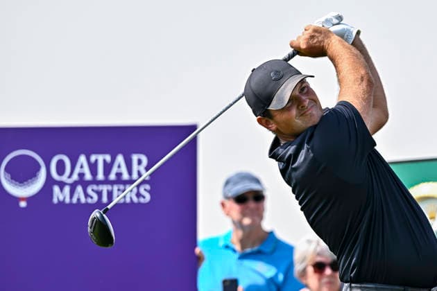 February 8, 2026, Doha, Qatar: Patrick Reed of the United States seen in action during fourth round of the Qatar Masters 2026 golf tournament at the Doha Golf Club Doha Qatar - ZUMAs197 20260208_aaa_s197_087 Copyright: xNoushadxVariyattiyakkalx