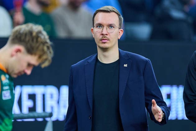 Portrait, Portraet, Freisteller von Philipp Staiger (Gladiators Trier, Assistant Coach) GER, ratiopharm ulm vs. Gladiators Trier, Basketball, 21. Spieltag, EasyCredit Bundesliga, Spielzeit 2025 2026, 08.02.2026 GER, ratiopharm ulm vs. Gladiators Trier, Basketball, 21. Spieltag, EasyCredit Bundesliga, Spielzeit 2025 2026, 08.02.2026 Neu-Ulm Copyright: xEibner-Pressefoto GeraldxOelze-dexStoppanyx EP_ODS