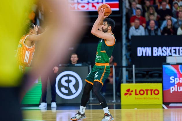 Behnam Yakhchali (Gladiators Trier, 08) GER, ratiopharm ulm vs. Gladiators Trier, Basketball, 21. Spieltag, EasyCredit Bundesliga, Spielzeit 2025 2026, 08.02.2026 GER, ratiopharm ulm vs. Gladiators Trier, Basketball, 21. Spieltag, EasyCredit Bundesliga, Spielzeit 2025 2026, 08.02.2026 Neu-Ulm Copyright: xEibner-Pressefoto GeraldxOelze-dexStoppanyx EP_ODS