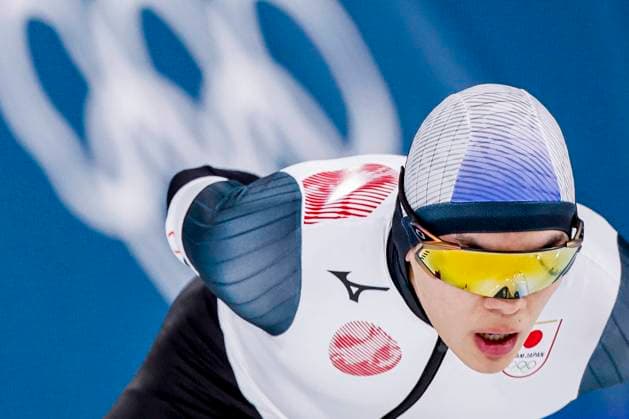Shomu Sasaki of Japan Men 5000m, Milano Cortina 2026 Winter Olympics: Day 2, Speed skating, Eisschnelllauf - Milano Cortina 2026 Winter Olympics: Day 2, Milano Speed Skating Stadium, February 8, 2026, Milan, Italy.