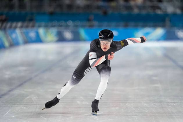 2026-02-08 - Milano Cortina 2026 Winter Olympics 5000m Men MILAN, ITALY - FEBRUARY 8: Fridtjof Petzold of Germany during the 5000m Men on day 3 of the Milano Cortina 2026 Winter Olympics at the Milano Speed skating, Eisschnelllauf Arena on February 8, 2026 in Milan, Italy Milan Milano Speed Skating Arena Italy Content not available for redistribution in The Netherlands directly or indirectly through any third parties. Copyright: xAndrexWeeningx