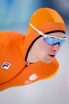 2026-02-08 Speed skating, Eisschnelllauf - Milano Cortina 2026 Winter Olympics - Day 2 MILAN, ITALY - FEBRUARY 8: Stijn van de Bunt of the Netherlands competing in the Men s 5000m during Day 2 of Speed Skating - Milano Cortina 2026 Winter Olympics at Milano Speed Skating Stadium on February 8, 2026 in Milan, Italy. (Photo by Joris Verwijst BSR Agency) Milan Italy Content not available for redistribution in The Netherlands directly or indirectly through any third parties. Copyright: xBSRxAgencyx