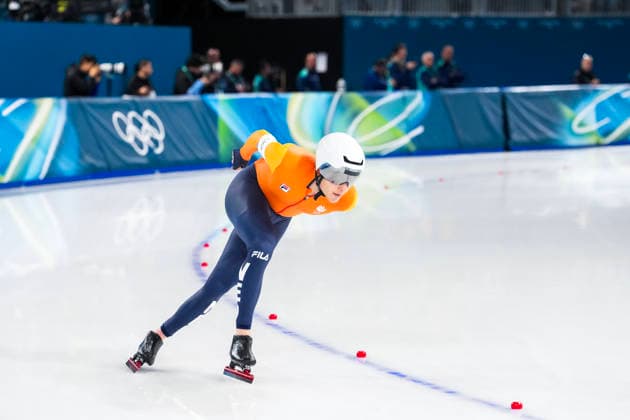 2026-02-08 - Milano Cortina 2026 Winter Olympics 5000m Men MILAN, ITALY - FEBRUARY 8: Marcel Bosker of Netherlands during the 5000m Men on day 3 of the Milano Cortina 2026 Winter Olympics at the Milano Speed skating, Eisschnelllauf Arena on February 8, 2026 in Milan, Italy Milan Milano Speed Skating Arena Italy Content not available for redistribution in The Netherlands directly or indirectly through any third parties. Copyright: xAndrexWeeningx