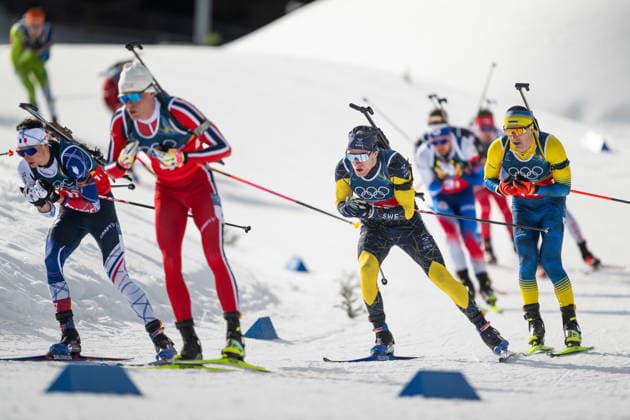260208 Sebastian Samuelsson of Sweden competes in biathlon mixed relay during day 2 of the 2026 Winter Olympics on February 8, 2026 in Anterselva. Photo: Mathias Bergeld BILDBYRAN kod MB MB1316 skidskytte biathlon skiskyting Olympic Games, Olympische Spiele, Olympia, OS olympics winter olympics os ol olympiska spel vinter-os olympiske leker milano cortina 2026 milan cortina 2026 milano cortina 2026 olympic games milano cortina 2026 winter olympic games milano cortina-os milano cortina-ol vinter-ol 2 bbeng mixed relay stafett mixedstafett sweden sverige *** 260208 Sebastian Samuelsson of Sweden competes in biathlon mixed relay during day 2 of the 2026 Winter Olympics on February 8, 2026 in Anterselva Photo Mathias Bergeld BILDBYRAN code MB MB1316 biathlon biathlon biathlon olympic games olympics olympics winter olympics os ol olympiska spel vinter os olympiske leker milano cortina 2026 milan cortina 2026 milano cortina 2026 olympic games milano cortina 2026 winter olympic games milano cortina os milano cortina ol vinter ol 2 bbeng mixed relay relay sweden sverige  Copyright: MATHIASxBERGELD BB260208MB079
