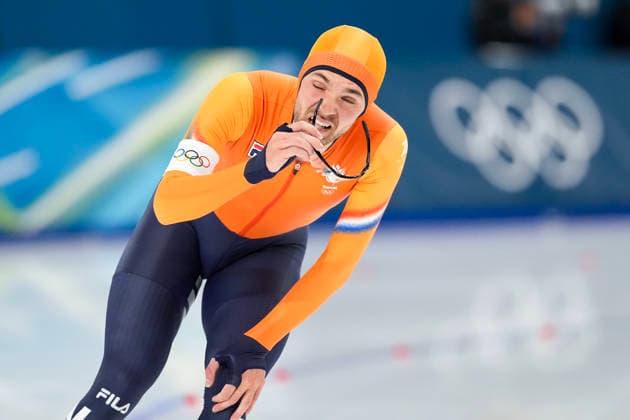 2026-02-08 - Milano Cortina 2026 Winter Olympics 5000m Men MILAN, ITALY - FEBRUARY 8: Chris Huizinga of Netherlands during the 5000m Men on day 3 of the Milano Cortina 2026 Winter Olympics at the Milano Speed skating, Eisschnelllauf Arena on February 8, 2026 in Milan, Italy Milan Milano Speed Skating Arena Italy Content not available for redistribution in The Netherlands directly or indirectly through any third parties. Copyright: xAndrexWeeningx