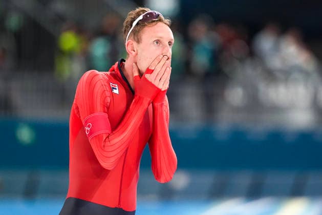 2026-02-08 - Milano Cortina 2026 Winter Olympics 5000m Men MILAN, ITALY - FEBRUARY 8: Sander Eitrem of Norway during the 5000m Men on day 3 of the Milano Cortina 2026 Winter Olympics at the Milano Speed skating, Eisschnelllauf Arena on February 8, 2026 in Milan, Italy Milan Milano Speed Skating Arena Italy Content not available for redistribution in The Netherlands directly or indirectly through any third parties. Copyright: xAndrexWeeningx