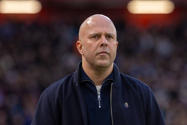 Football - FA Premier League - Liverpool FC v Manchester City FC LIVERPOOL, ENGLAND - Sunday, February 8, 2026: Liverpool s head coach Arne Slot before the FA Premier League match between Liverpool FC and Manchester City FC at Anfield. (Photo by David Rawcliffe Propaganda) LIVERPOOL Anfield MERSEYSIDE ENGLAND  Copyright: xDavidxRawcliffex P2026-02-08-Liverpool_Man_City-30