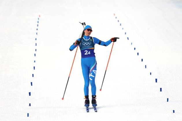 Milan Cortina 2026 Olympics, Biathlon Mixed Relay 4 x 6 km, Lisa Vittozzi (ITA), Anterselva, Italy, February 8, 2026. Photo Felice Calabro  Copyright: xFelicexCalabro x xipa-agency.netx xFELICExCALABRO x IPA_Agency_IPA71136438