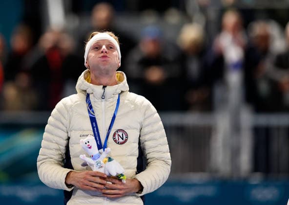 260208 Sander Eitrem of Norway celebrates on the podium after the men s 5000 meter Speed skating, Eisschnelllauf during day 2 of the 2026 Winter Olympics on February 8, 2026 in Milan. Photo: Emma Wallskog BILDBYRAN kod EW EW0623 skridskor speed skating Olympic Games, Olympische Spiele, Olympia, OS olympics winter olympics os ol olympiska spel vinter-os olympiske leker milano cortina 2026 milan cortina 2026 milano cortina 2026 olympic games milano cortina 2026 winter olympic games milano cortina-os milano cortina-ol vinter-ol 2 bbeng jubel norge *** 260208 Sander Eitrem of Norway celebrates on the podium after the men s 5000 meter speed skating during day 2 of the 2026 Winter Olympics on February 8, 2026 in Milan Photo Emma Wallskog BILDBYRAN code EW EW0623 skates speed skating olympic games olympics winter olympics os ol olympic games winter os olympic games milano cortina 2026 milan cortina 2026 milano cortina 2026 olympic games milano cortina 2026 winter olympic games milano cortina os milano cortina ol winter ol 2 bbeng jubel norge  Copyright: EMMAxWALLSKOG BB260208EW060
